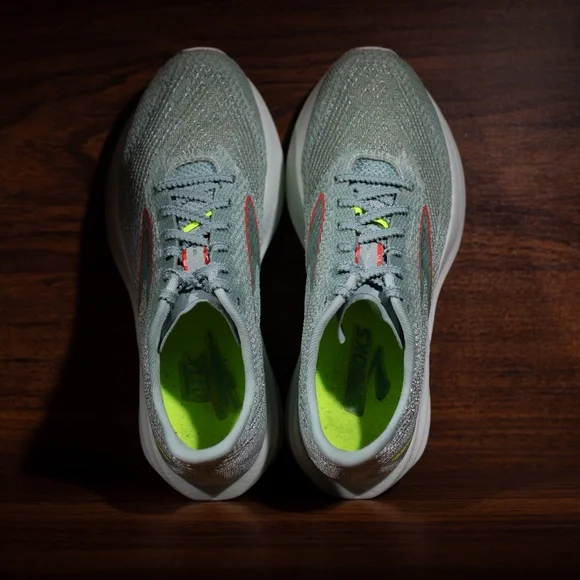 Brooks Hyperion Elite 3 Men's Size 7 D Green Orange Running Shoes Sneakers - Picture 6 of 10